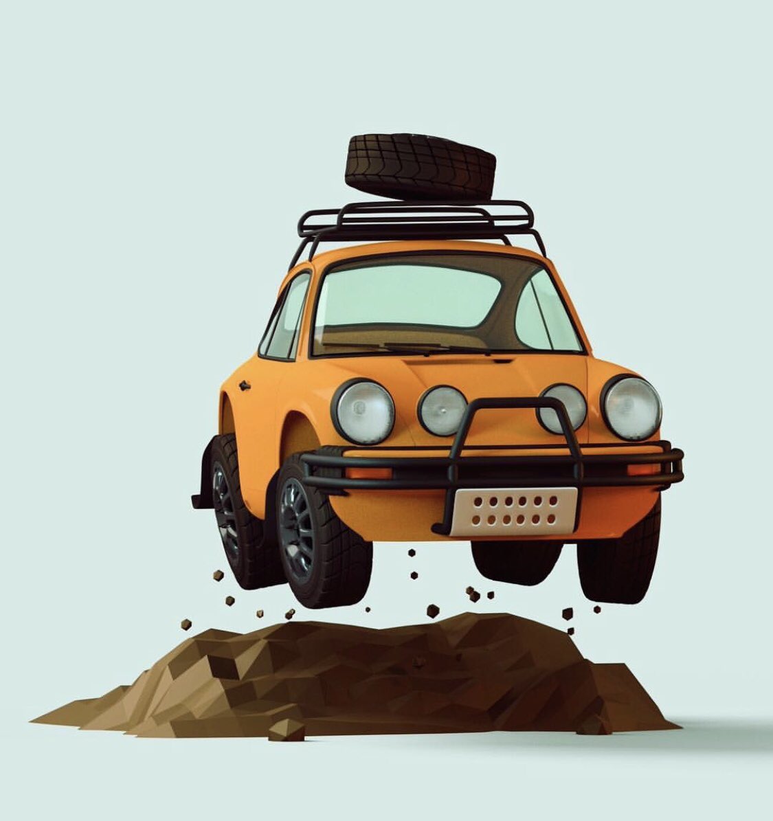 We have a lot of time for these 3D models of dinky 911’s.

Where do we sign? 🏁

🎨 | ritter.goods (IG)

#Porsche #TheMarket