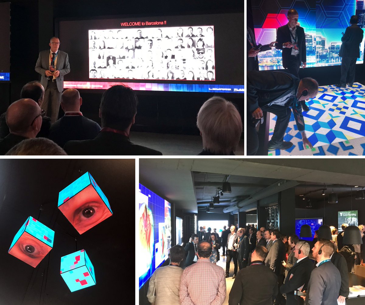 Opening in Barcelona. Het is fantastisch ook ook in het buitenland te werken. bit.ly/1HHebh4