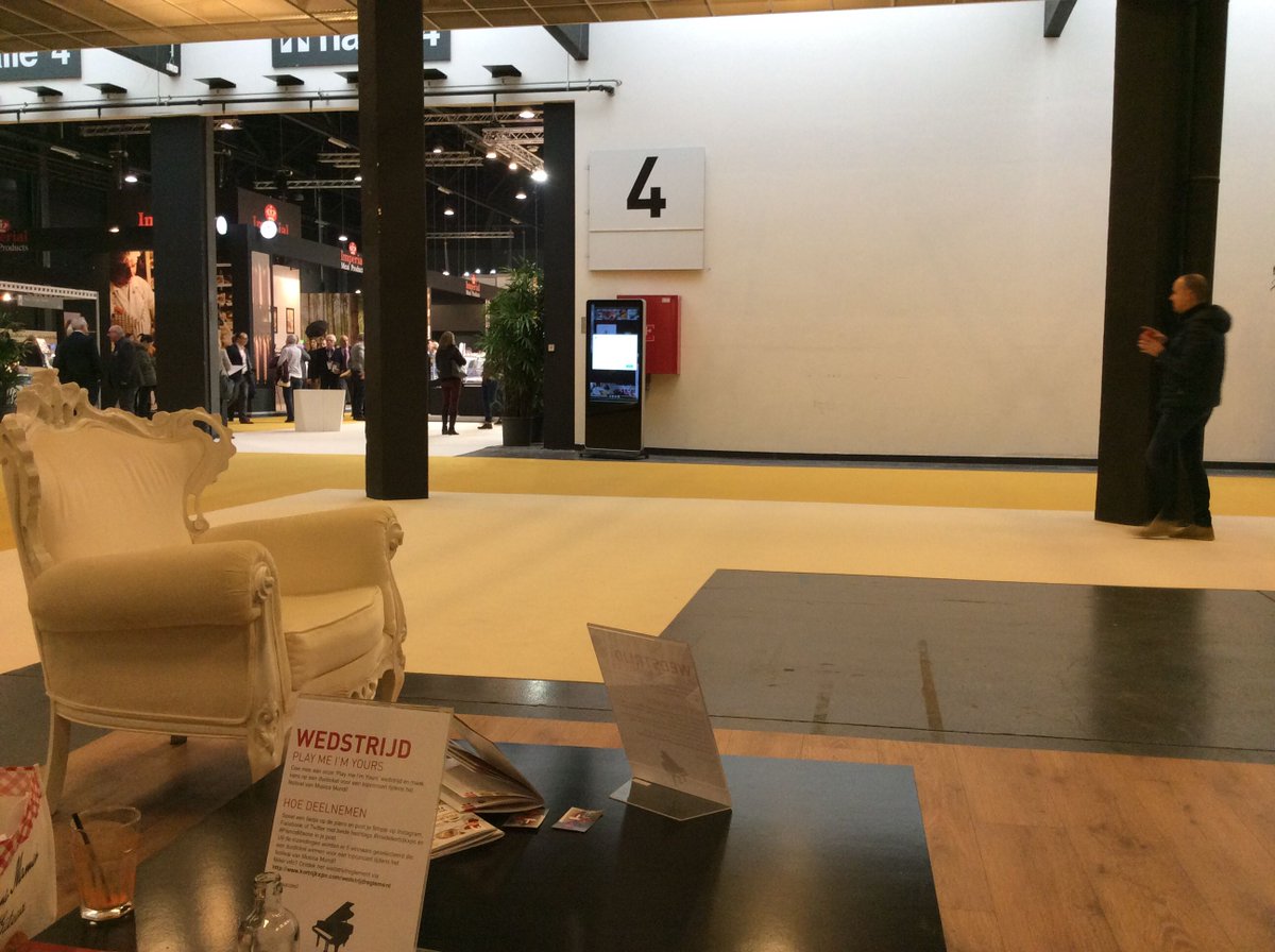 ExpoTor's tweet photo. ´Play me, I’m yours‘ ~ How to make a #tradeshow more #entertaining? Help your visitors to remember you #ExpoOrganizers #ExpoExperts #BestExamples #FoodShow @TAVOLA_XPO https://t.co/Y6PIiG7i8I