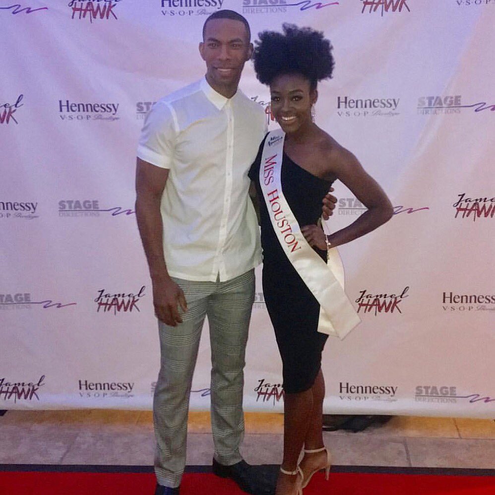 JMartinTV's tweet image. Always great seeing our very own #MissHouston, Jizyah Shorts.  Proud of you!  #Houston #Inception