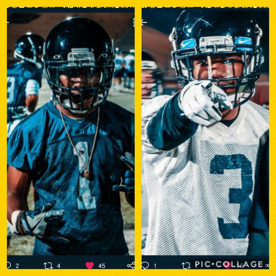 QueenLBell's tweet photo. Let's make it happen you two. Both sides of the ball represented #RollCho's. @BGKolby @DanielsSaboor π https://t.co/1cnlcnBs46
