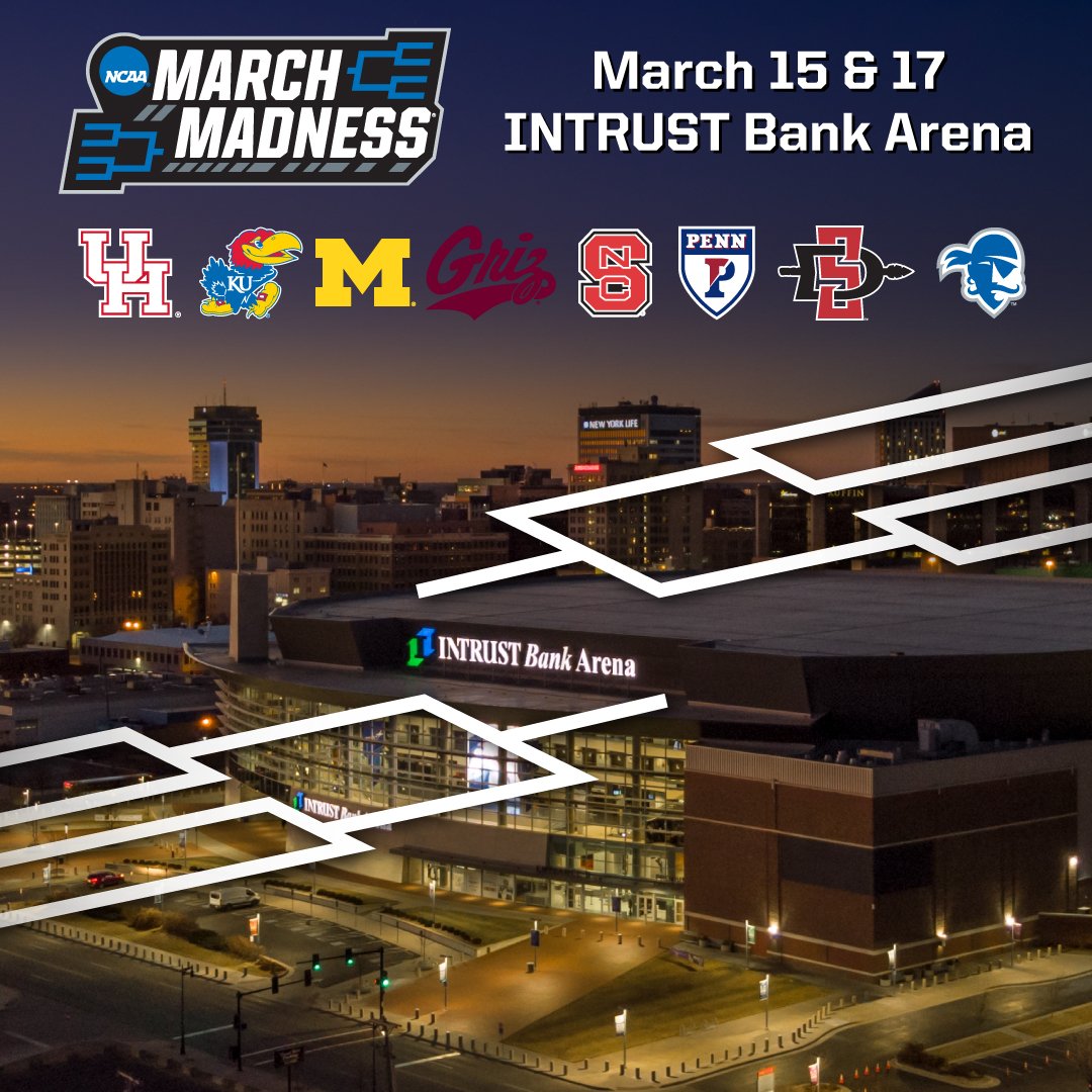 ICYMI: The eight teams coming to Wichita have been selected and will be in the Air Capital this week! Get to know them here: bit.ly/2FIeEsz #MarchMadness #ilovewichita #iloveict #VisitWichita