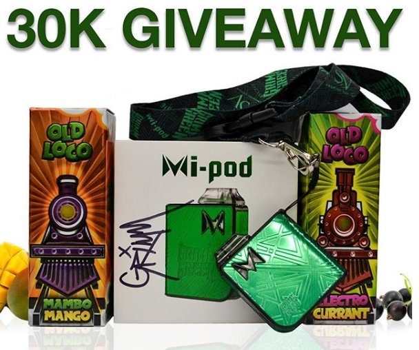 #RETWEET AND #TAG 
Awesome giveaway – MI-PODS and 3 ejuice flavors – 3 winners
findmevape.com/awesome-giveaw…
#vapegiveaway #vapeon #vaping #ejuice #mipod #vape #ejuice #giveaway