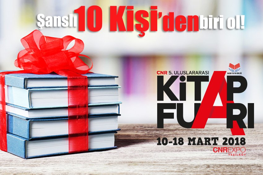RETWEET'LE KAZAN!

Fuar süresince bu gönderiyi Retweet'leyen şanslı 10 kişiye 5 kitap CNR KİTAP FUARI'ndan hediye! 

#oku #cnrkitap2018 #cnrkitapfuarı #cnrexpo