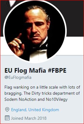 @BrexitBin You are all following a fraudulent account of an ineffective, abusive troll.  Suggest you block him (and any others you find like him)! 
@peakajy
@cats2home
@UKIPNFKN
@UKExitBrexit
@NicholasTyrone 
@BrexitUKReality