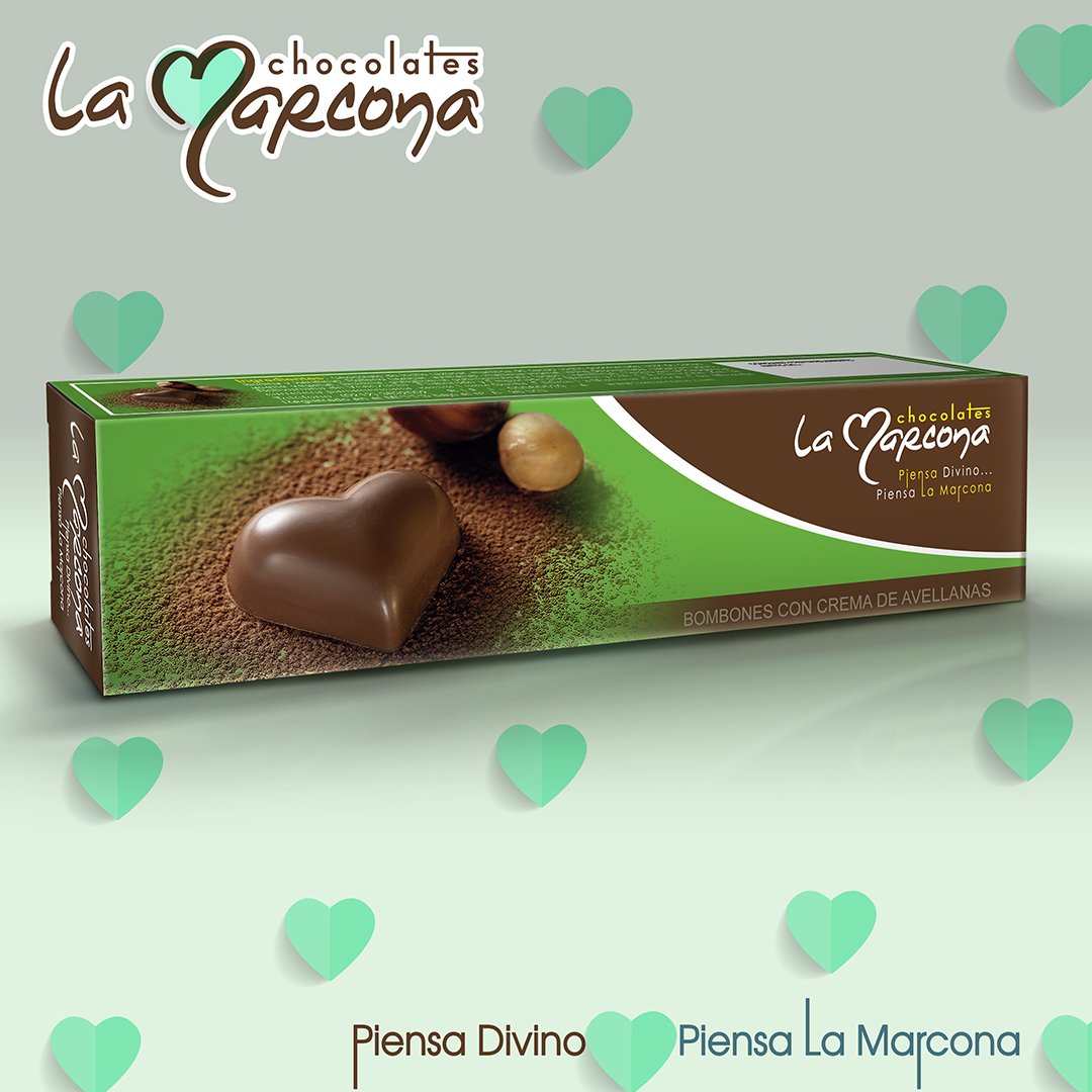 lamarcona's tweet photo. ¡Sabor que llega al corazón! Nuestros bombones rellenos con crema de avellanas conquistaran tu paladar y te derretirán el corazón. #12Mar https://t.co/CUnaQY0K97
