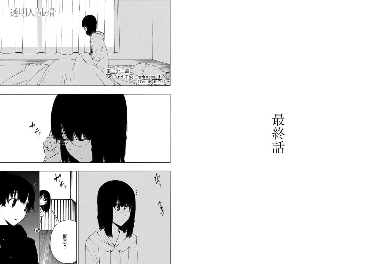 透明人間の骨 最終回 透明人間の骨 最終回