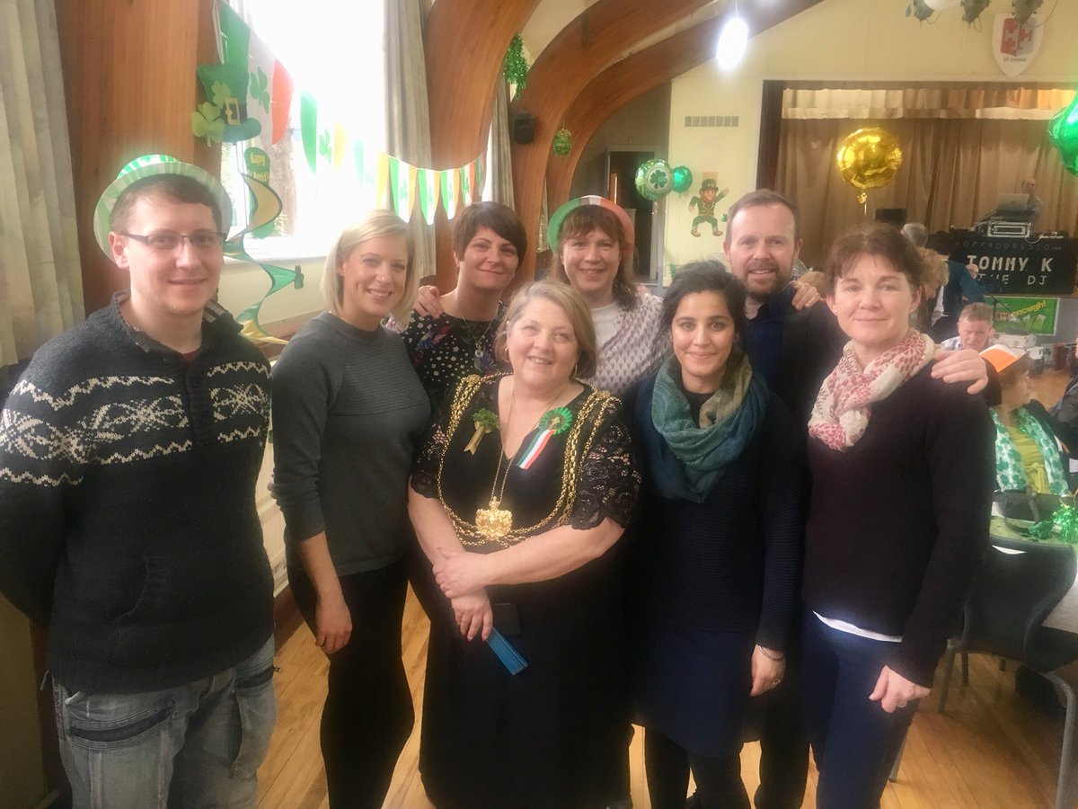 paul_lambert2's tweet photo. Great afternoon volunteering @leedsirish with a bit of dancing with @LordMayorLeeds great fun! https://t.co/t4239xt7Zy