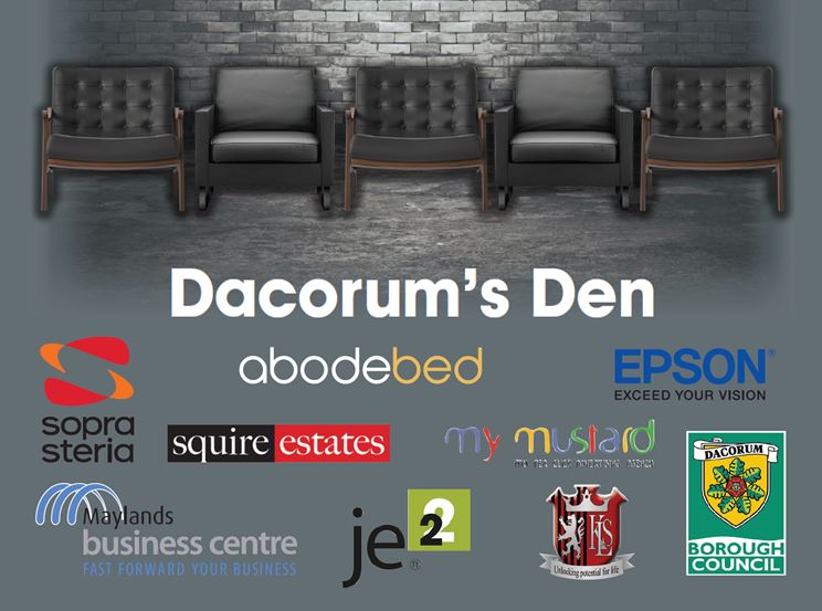 Invest in Hemel (@investhemel) on Twitter photo Dacorum's Den is organised by <a href="/DacorumBC/">Dacorum Council</a> & sponsored by Business Ambassadors <a href="/SopraSteria_uk/">Sopra Steria UK</a> <a href="/abodebed_com/">Abodebed Apartments</a> <a href="/EpsonUK/">Epson UK</a> <a href="/SquireEstates/">Squire Estates</a> <a href="/MyMustard/">My Mustard | An Assisted Agency</a> <a href="/KL_School_UK/">Kings Langley School</a> & <a href="/MaylandBusiness/">Maylands Business</a> Centre ow.ly/HuIU30iTgxV Dacorum's Den is organised by <a href="/DacorumBC/">Dacorum Council</a> & sponsored by Business Ambassadors <a href="/SopraSteria_uk/">Sopra Steria UK</a> <a href="/abodebed_com/">Abodebed Apartments</a> <a href="/EpsonUK/">Epson UK</a> <a href="/SquireEstates/">Squire Estates</a> <a href="/MyMustard/">My Mustard | An Assisted Agency</a> <a href="/KL_School_UK/">Kings Langley School</a> & <a href="/MaylandBusiness/">Maylands Business</a> Centre ow.ly/HuIU30iTgxV
