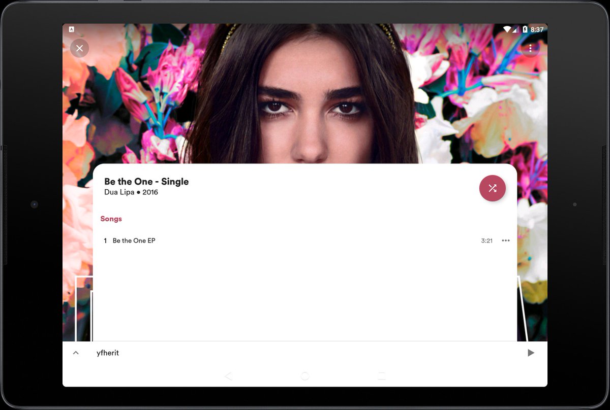 RetroMusicApp's tweet image. Refresh/ Update UI for tablet design #RetroMusicApp #AndroidMusicPlayer #AndroidBestApps #FirstTweet