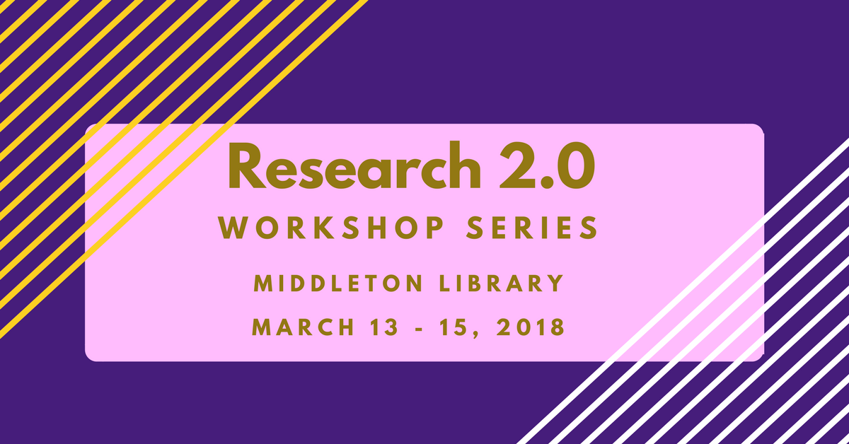 Working on a research project for a class, and not sure where to start? <a href="/lsulibraries/">LSU Libraries</a> can help at their Research 2.0 Workshop. Learn More: ow.ly/SZUi30iOHUC
