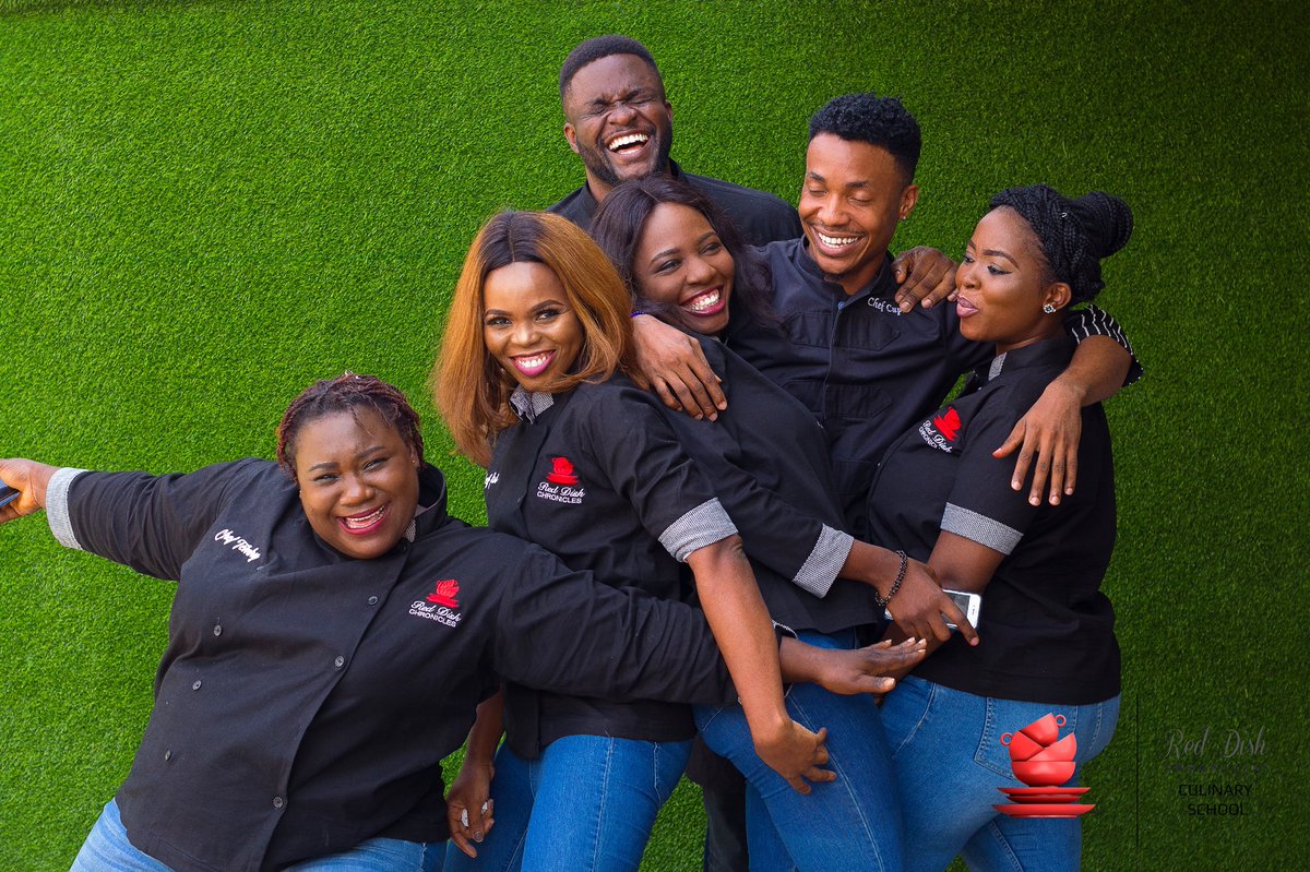 RedDishCulinary's tweet photo. RDC Lagos Chefs 👩🏾‍🍳 👨🏿‍🍳
_
To build you.
To guide you.
To share knowledge.

To make you the Chef you ought to be. 🥘 
#RedDishChronicles #RDChronicles https://t.co/E04Wenouyl