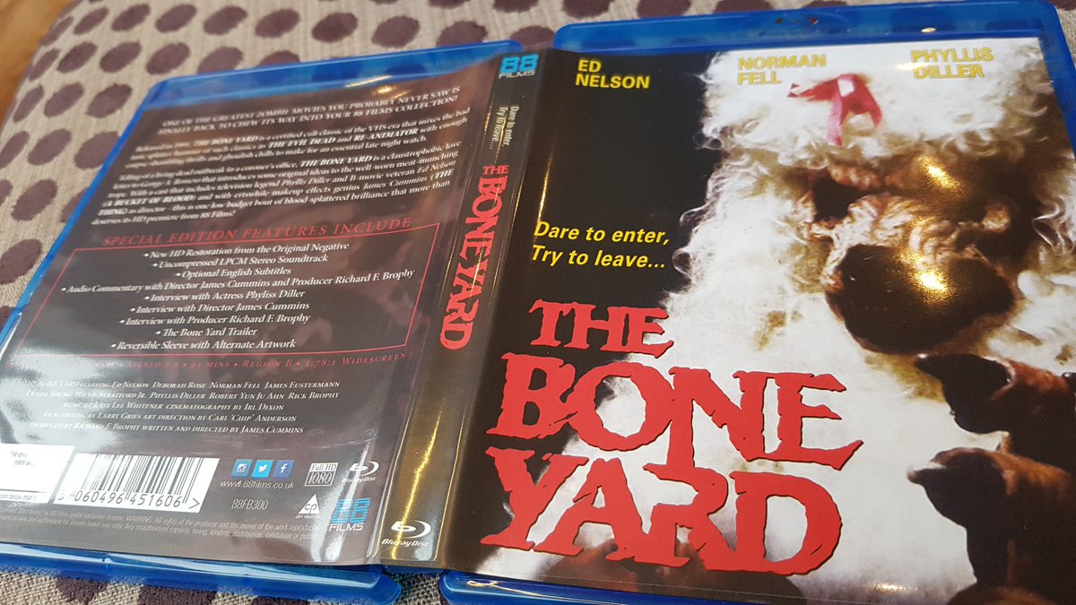 88_Films's tweet image. The worldwide bluray debut of #theboneyard is now in stock and shipping from our website
#zombies
#bluray
#88films
#meatmunching
#livingdead
#thewalkingdead