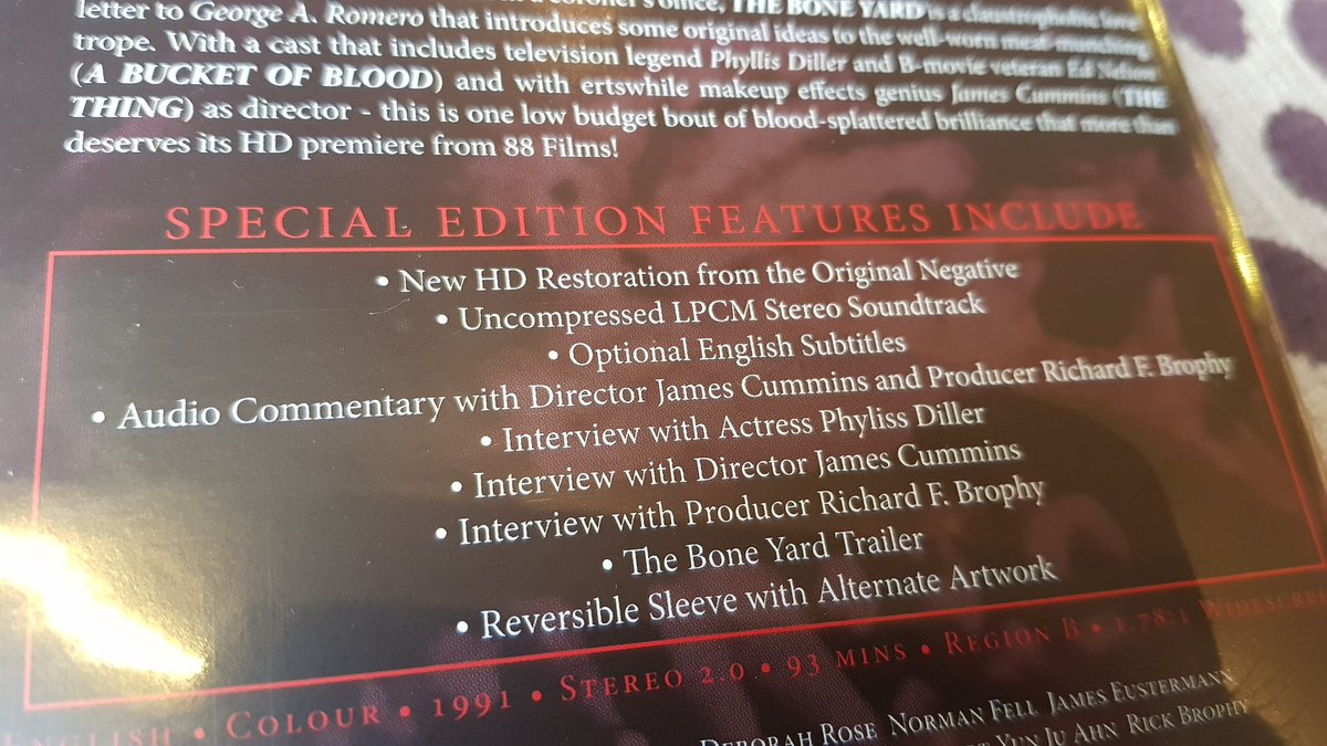 88_Films's tweet image. The worldwide bluray debut of #theboneyard is now in stock and shipping from our website
#zombies
#bluray
#88films
#meatmunching
#livingdead
#thewalkingdead