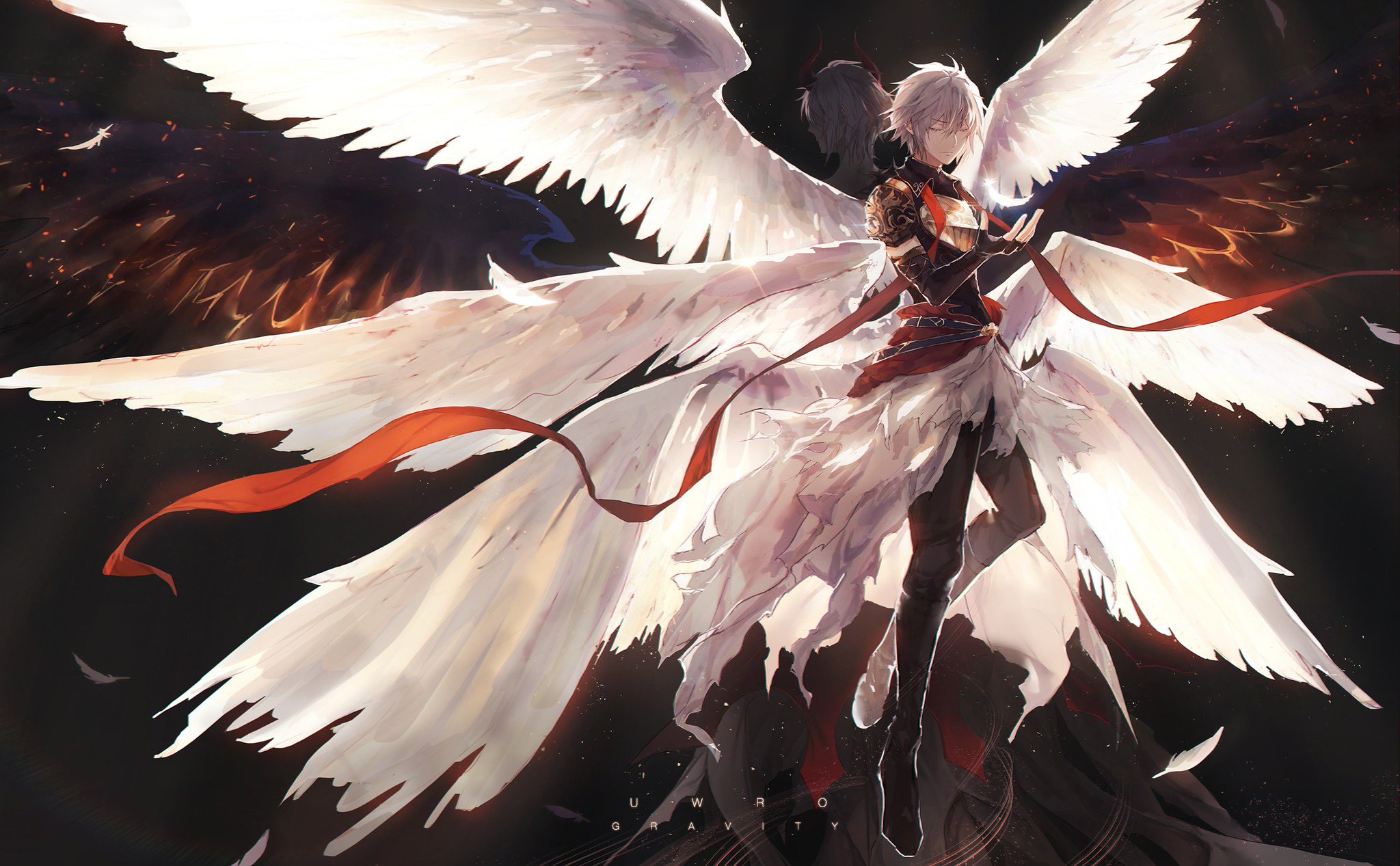 Uwro ルシフェルとルシフェル描いてたので おめでとうございます グラブル グラブル4周年 Uwro ルシフェルとルシフェル描いてたので おめでとうございます グラブル グラブル4周年