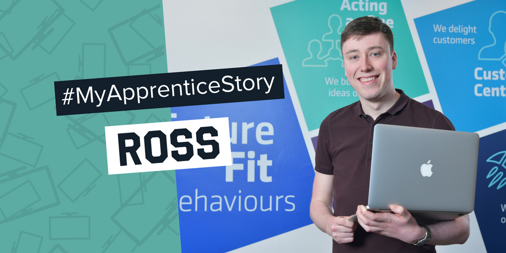 apprentice_scot's tweet photo. Ross Worton is encouraging other young people to consider applying for Graduate #Apprenticeships, after getting off to a flying start in an IT role with pensions and investment company @Aegon. https://t.co/QB0NAtnAtd #MyApprenticeStory https://t.co/laCPLh9gDZ