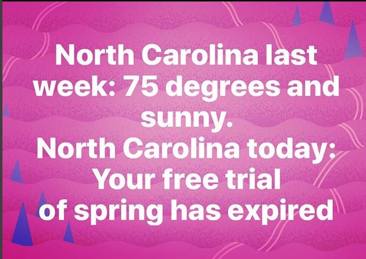 NCStateFair's tweet photo. Facts. #ncwx https://t.co/IKC5Dtimtz