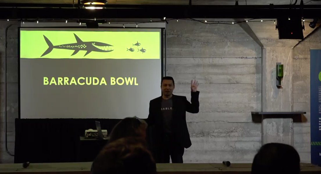 HealthSpark2018's tweet image. Tune in to our Facebook live stream to see the final #barracudabowl at @HealthSpark2018.  facebook.com/healthspark2018