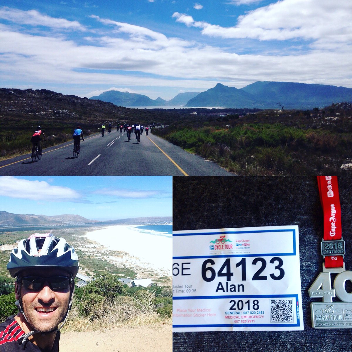 Dr_DeanAllen's tweet photo. Fantastic to ride the #109KM of the @CTCycleTour 2018 #CapeTown #SouthAfrica 🇿🇦🚲 https://t.co/ySmqGbcGHl