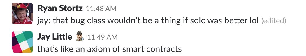 withzombies's tweet photo. This is the kind of banter you can expect at our @CanSecWest presentation next week: "Blackhat Ethereum" feat @computerality https://t.co/Pf6vROTOWq