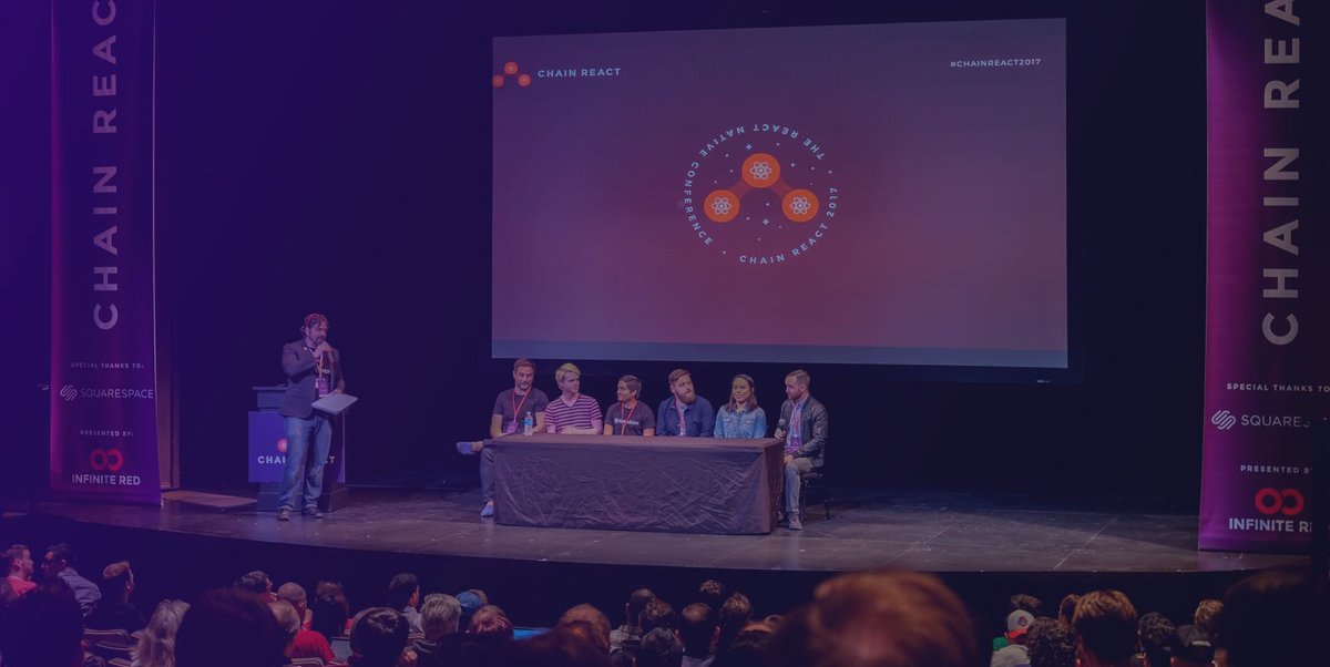 ChainReactConf's tweet image. Want to see what went down last year? We've got the talks up from #ChainReact2017. Check 'em out here: bit.ly/ChainReact2017…
p.s. get your ticket for #ChainReact2018 here: 👉bit.ly/ChainReact2018