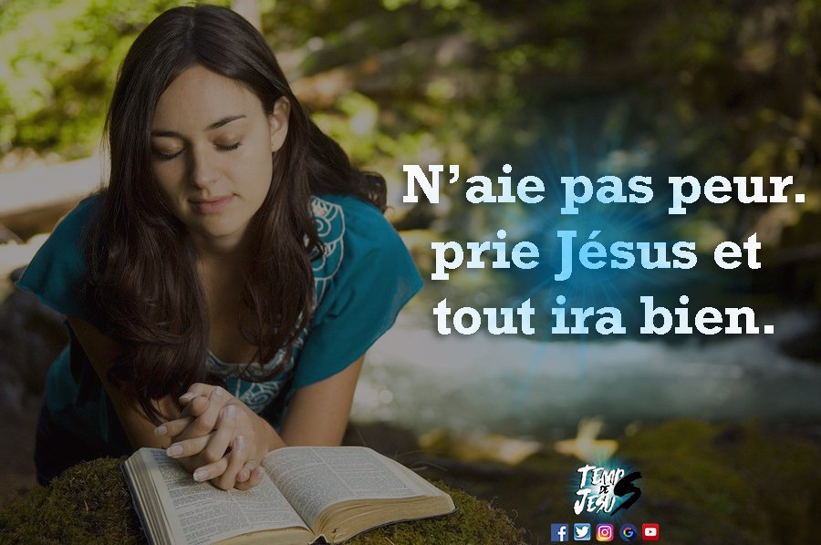 tempsdeJesus's tweet photo. Que pouvons-nous faire sans la Prière?
Bon début de semaine à tous
Dieu vous bénisse🙏🙏
#Priére #TimeofJesus #Bénediction #GodBlessYou https://t.co/2mKYSete2R