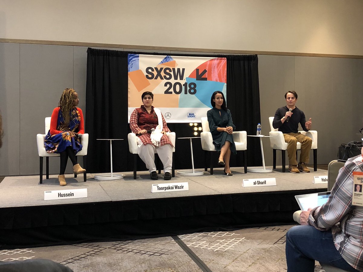jordanharper's tweet photo. The HRF panels with @ThorHalvorssen are always one of my highlights of #SXSW – no better way to start a Monday than hearing from a bunch of inspirational people genuinely doing something to change the world for the better. #IrisSXSW https://t.co/EVoUsIZKM5