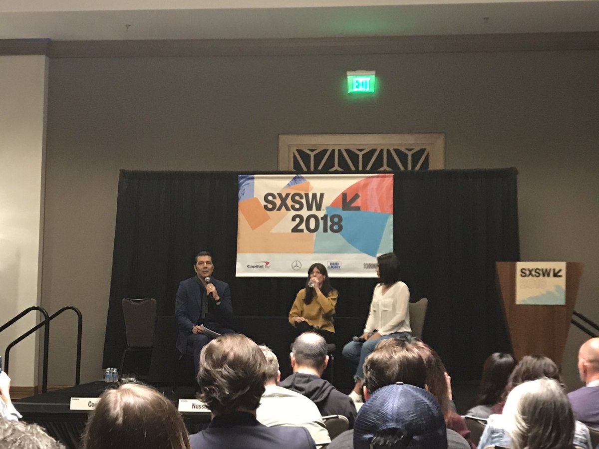 ODAgency's tweet image. Learning from the designers who broke the internet at #SXSW #SXSW2018 @tinastsh @titaniumsky @jillnussbaum #DesignDisruptors #HighOnOD