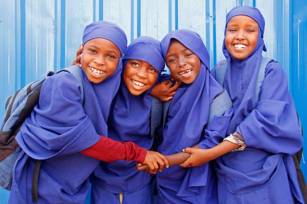 soydasomalia's tweet image. They are very happy to come to school and study together with their friends.
Educate and Empower a girl, change the world. #Sustainsomalisupport