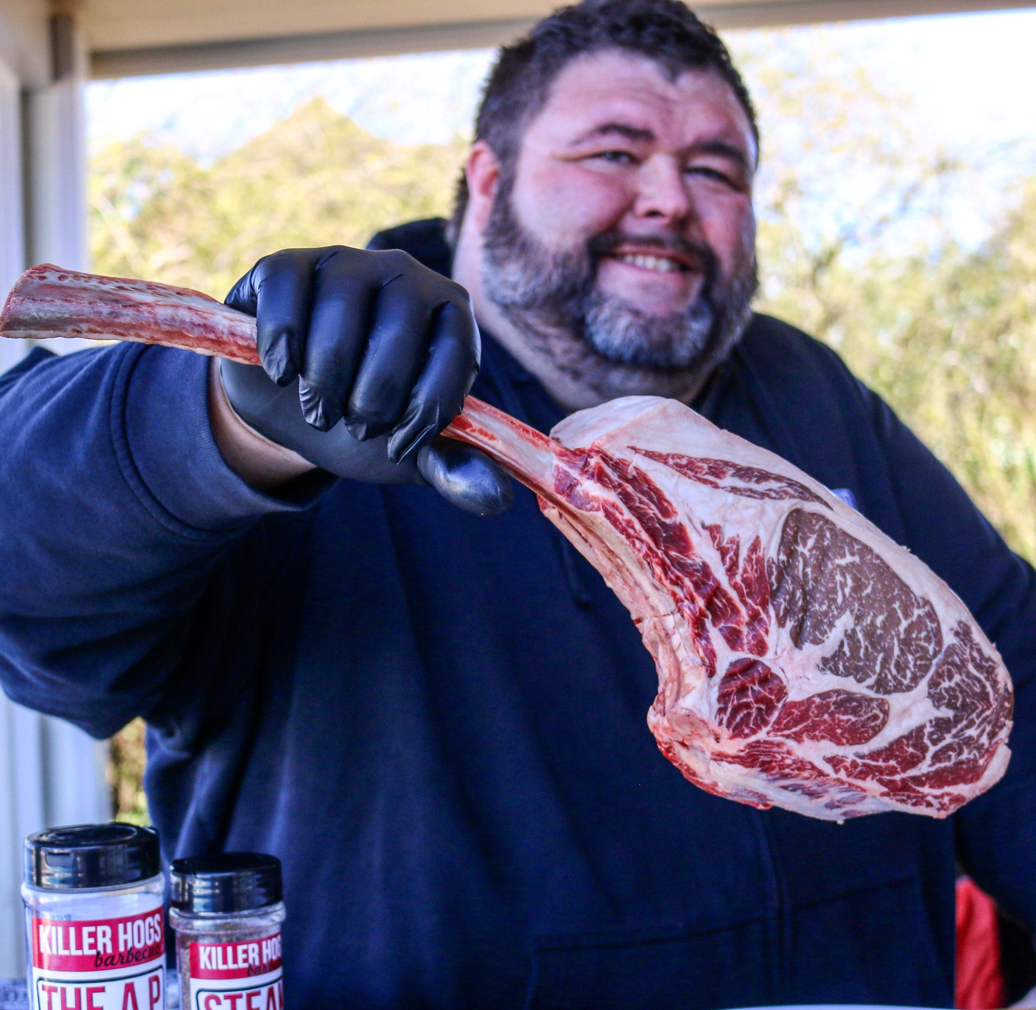 Malcom Reed on X: This hoss is about to hit the grill! Check out the  marbling on this #tomahawkribeye from @SteaksbyMatador - recipe on the way!  #howtobbqright #takeprideinyourque  / X