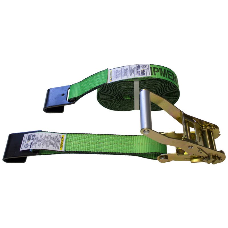 CargoEquipment's tweet image. NEW high-visibility green 2-inch ratchet straps with flat hooks or wire hooks - goo.gl/8FemMt - #tiedown #cargocontrol