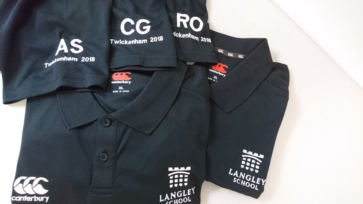 Well done to the @Langley_School rugby team for making it to the @SchoolsCup vase final @ Twickenham! We are so proud to be their kit supplier. Good Luck in the final! @ECRURUGBY @canterburyNZ @SuffolkRugby @Norfolkrugby