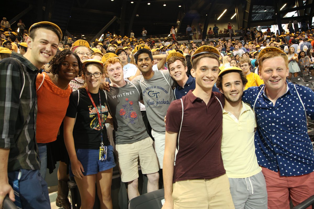 GeorgiaTech's tweet photo. A record-breaking 35,600 applications were submitted for Georgia Tech's next freshman class. | https://t.co/RmDriRmXZz https://t.co/a8fdJhKuG4