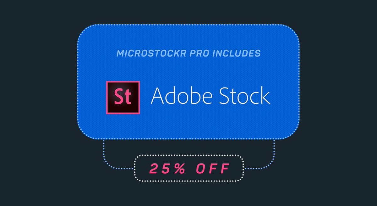 Microstockr's tweet photo. ADOBE STOCK added to Microstockr Pro! @adobestock 
We got a 25% discount on all plans for the next 3 days.
https://t.co/K2jeWiABNF https://t.co/Ssbe56R9yN