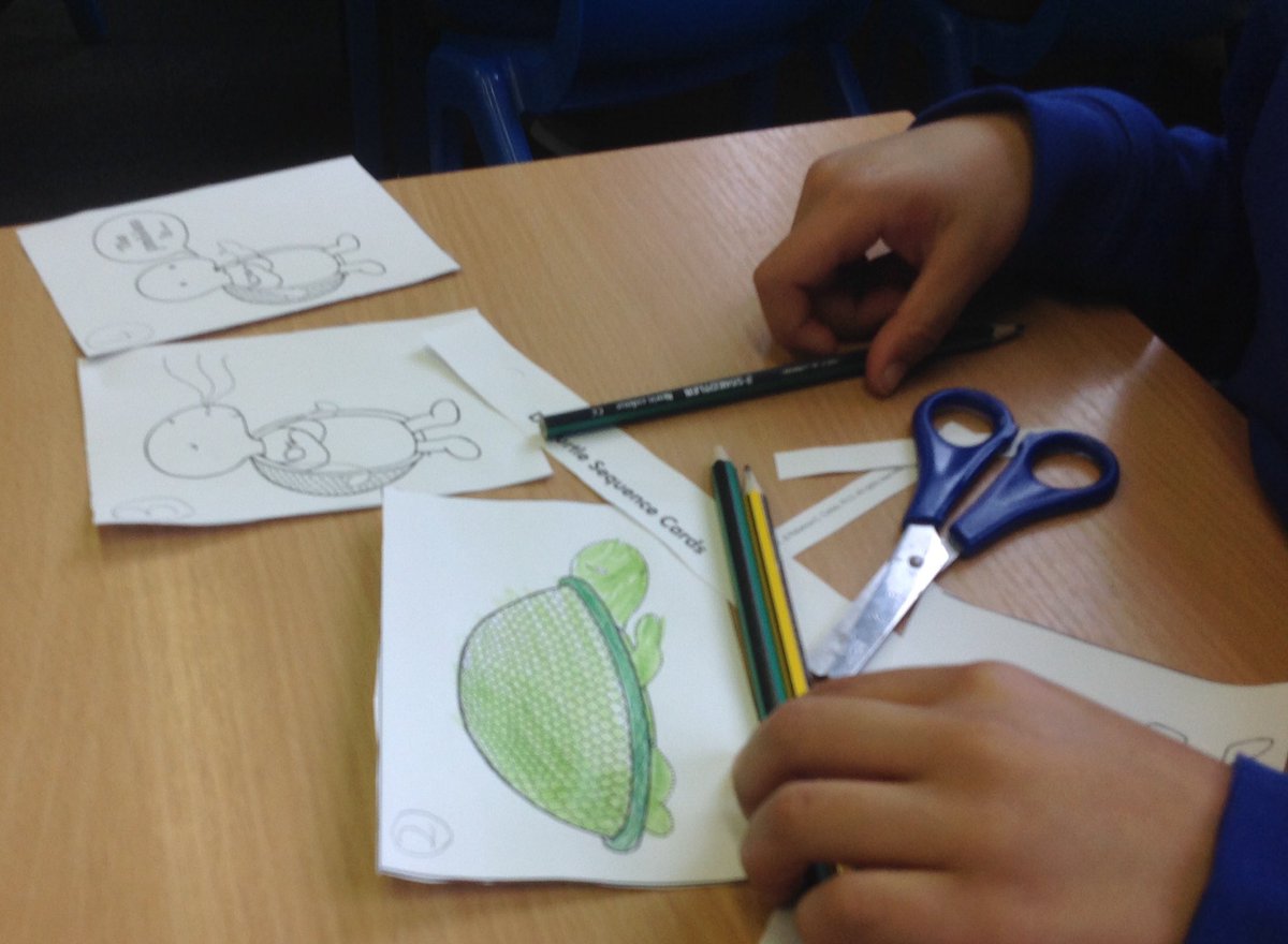 TimSouster's tweet photo. Year 1 at Christ Church in Wandsworth learned how to calm down with Twiggle during @PATHSEdUK 🐢 Stop, breathe, say the problem! https://t.co/oUD5x05lmB