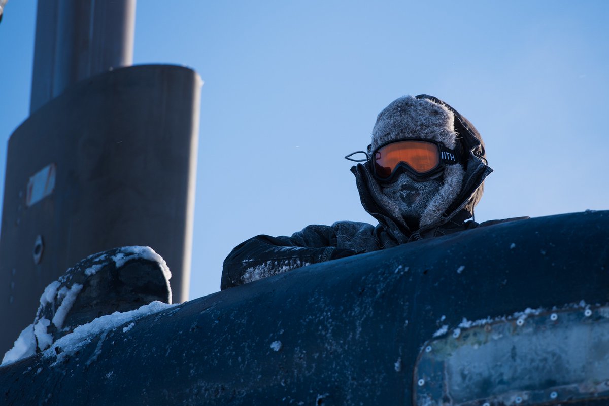 USNorthernCmd's tweet photo. Check out these ❄️COOL❄️#ICEX18 photos on the Arctic Ocean!

ICEX is a @USNavy 5-wk exercise that assesses op readiness in the Arctic. The U.S. Navy's LA-class fast-attack sub USS Hartford &amp; Seawolf class sub USS Connecticut break through the surface of the ice March 9, 2018. https://t.co/8eP88EM4e6