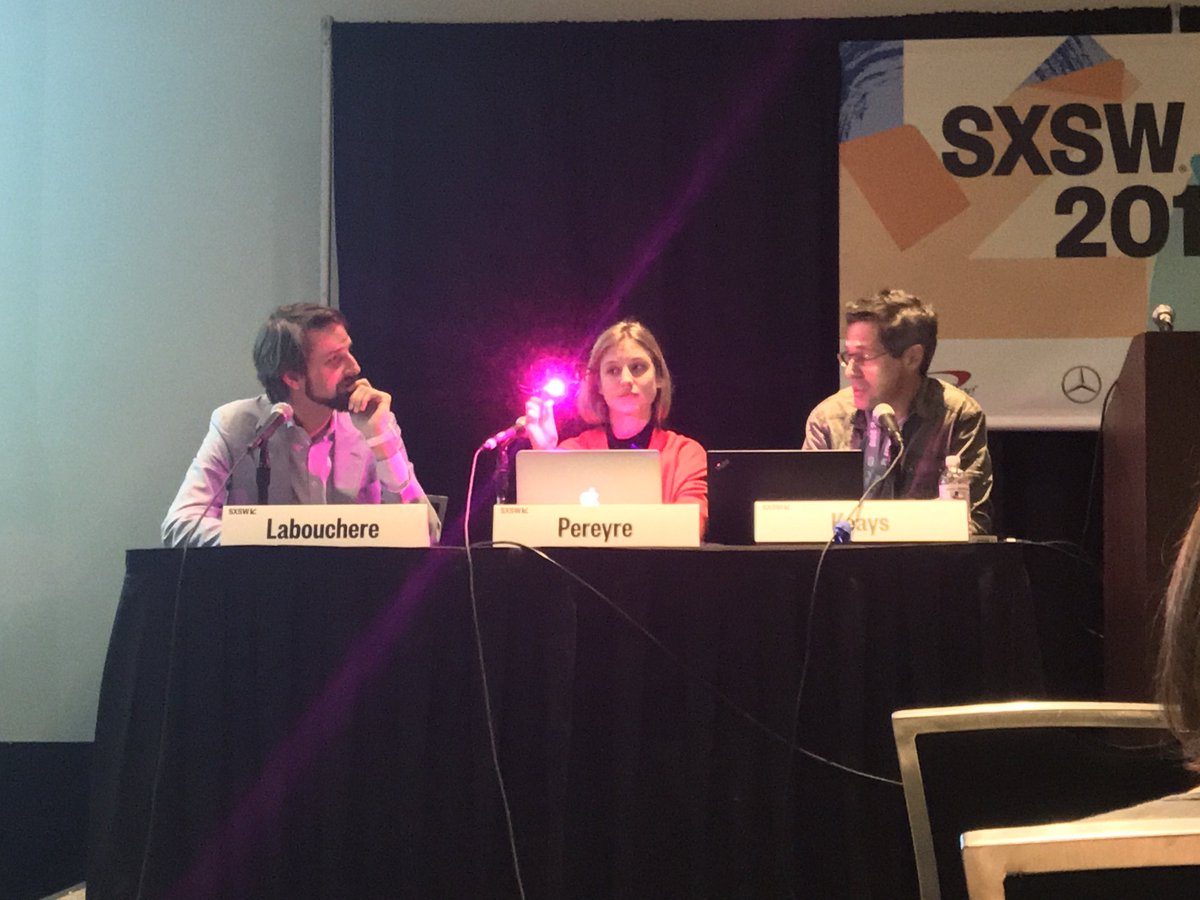 SwissnexBosNYC's tweet photo. Drone Costume Designer Léa Pereyre shows us her designs that bring #Drones into #Art. The full house @SXSW is in absolute awe!
#DroneSwarms #SXSW #Switzerland #SXSW18 #SXSWswiss #DroneFrontier #SwissTouch @dronecostumedesign https://t.co/ihmK0fkXPM