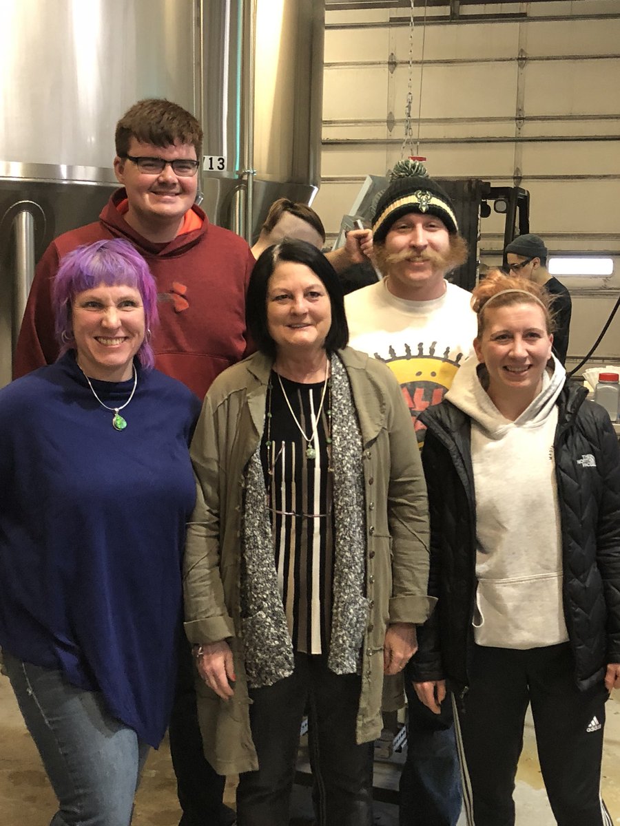 Karben4's tweet image. #beeralert Brew day with our friends from @NextDoorBrewing for @EssenMadison Bacon Fest 2018! #beerbrilliance #beerfriends #wibeer #ryealt