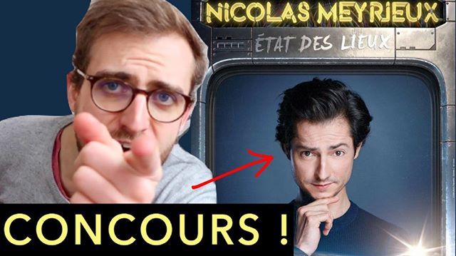 CONCOURS ! 3x2 places à gagner pour aller voir Nicolas Meyrieux, l'humoriste et Youtubeur écolo à mourir de rire :) Plus d'infos dans la dernière vidéo sur youtube.com/changerlemonde :) instagram.com/p/BgOrrLngSzw/