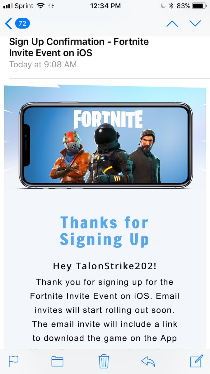 fuck01872's tweet photo. Fortnite mobile I was one of the first person to sign up I’ll randomly give friend codes to anyone but all you have to do is like, retweet, and follow https://t.co/Nbo3b4aQP8