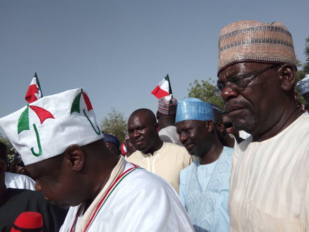 HEDankwambo's tweet photo. At the Mega Rally of our great Party, The People’s Democratic Party in Dutse, Jigawa State. https://t.co/4Zs60XMqft