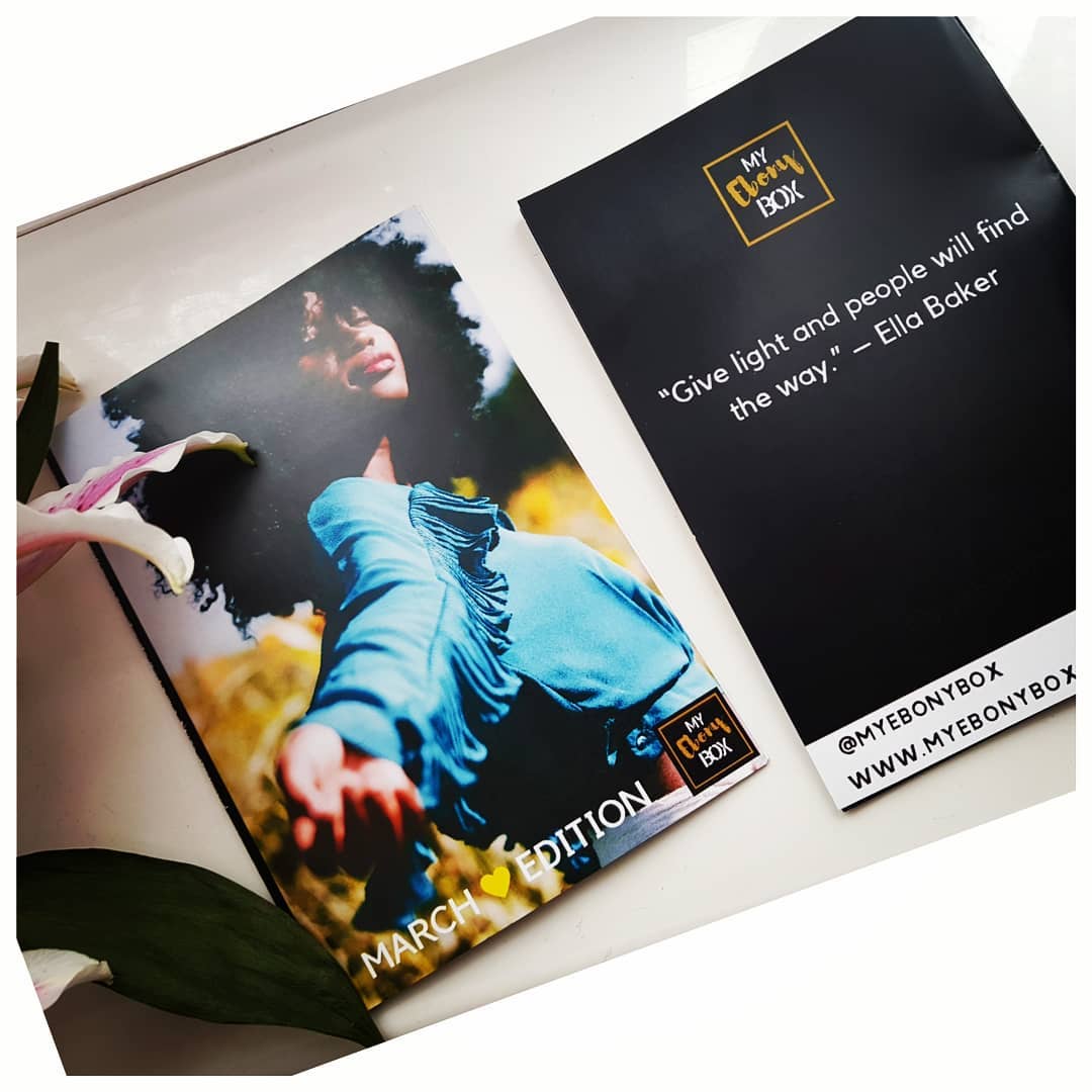 myebonybox's tweet photo. "Give Light and people will find the way" - Ella Baker 🌼

Your March box is being prepped and will be tapping at your door in the next few days, we hope you love it as much as we do!!! 💓 #myebonybox https://t.co/EEasfcaXi3