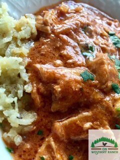 OnwesthoffRanch's tweet photo. Keto Indian Butter Chicken &amp; Cauliflower Rice! You don't have to be living the Keto Lifestyle to enjoy this!😋

https://t.co/A7JIyftmJS https://t.co/UZfRwgrE7S
