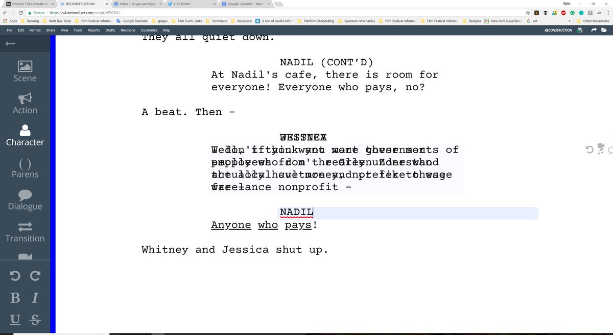 writerduet vs final draft 10
