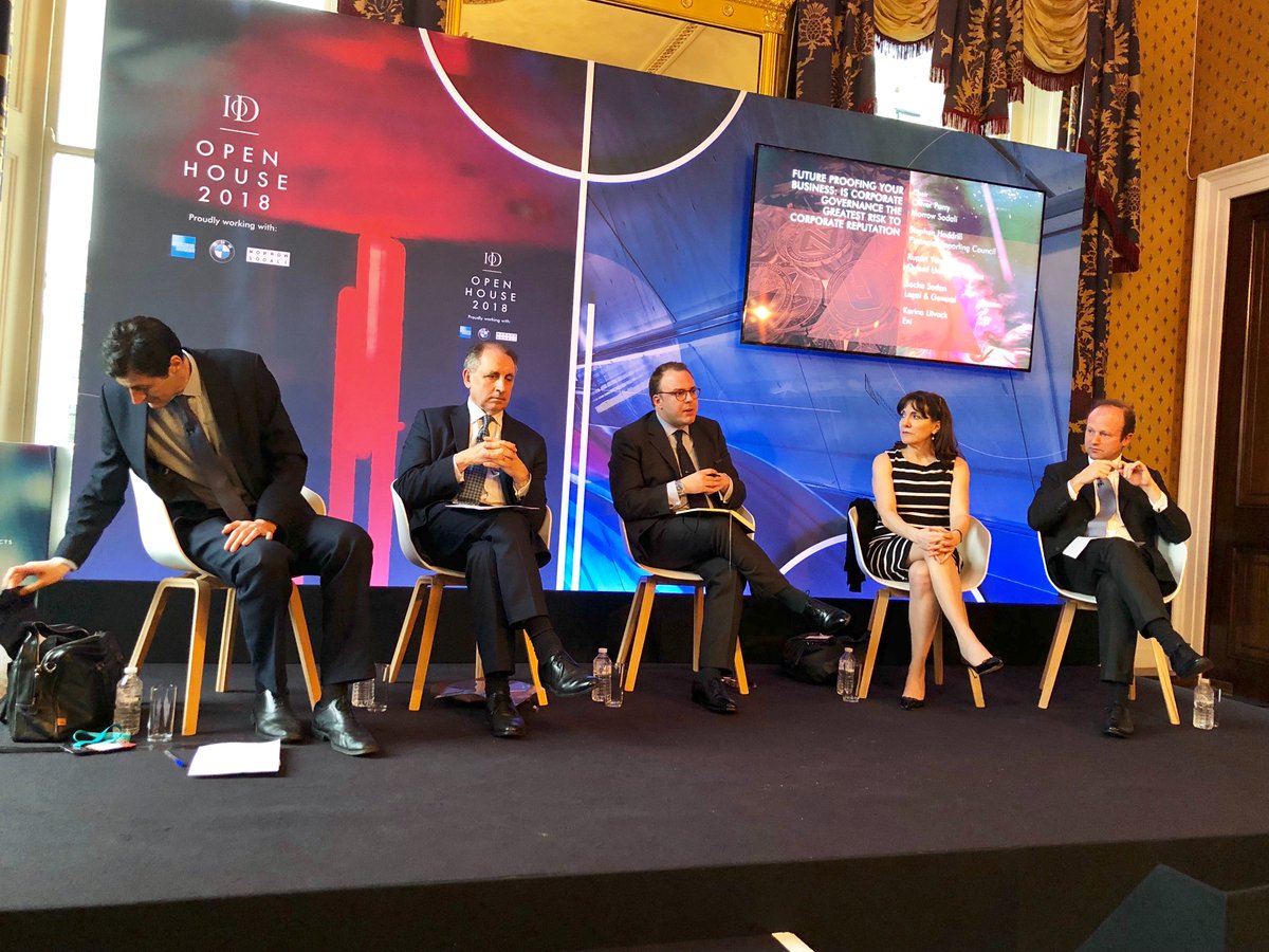 Dee_Burrowes's tweet photo. #corporategovernance best practice is building on what exist faced with challenges of diversity esp in the boardroom. #education of board members 
Have an independent #mindset #stephenfrc @IoD_99 #diversity #IoDOpenHouse https://t.co/uxpo2z8LhP