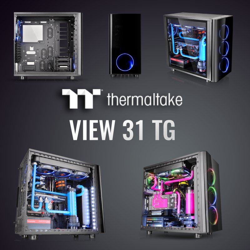 thermalatino's tweet photo. GA-BI-NE-TA-ZO!
Thermaltake View 31 TG RGB
- Panel de vidrio templado de 4mm
- 3 Cooler preinstalados de 140mm
Quieres saber más? --> https://t.co/4noNxKDQOg
#Thermaltake #View31TG https://t.co/vZTqe2wx3u