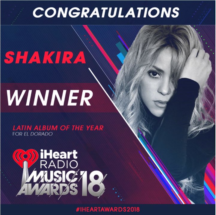 El Dorado was named Latin Album of the Year at last night’s <a href="/iHeartRadio/">iHeartRadio</a> Music Awards! / El Dorado ganó anoche el Premio Álbum Latino del Año en los Premios #iHeartAwards2018!
ShakHQ