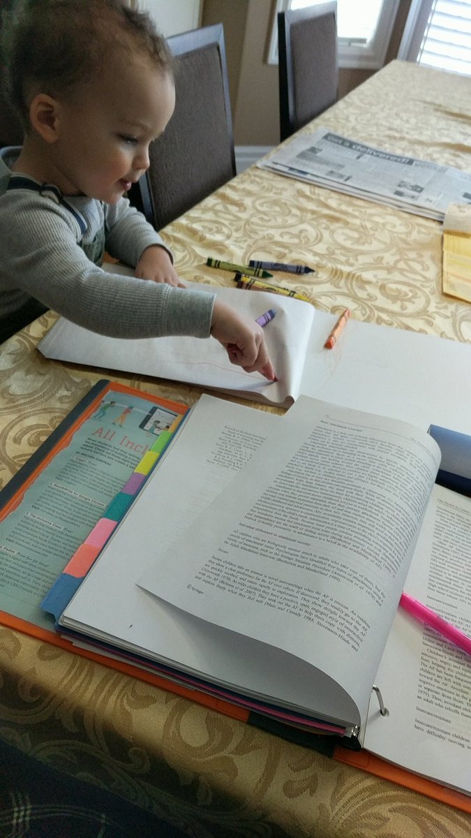 MmeAlbert's tweet image. Jaxon and I both have important work to do! #homeworktime #mped