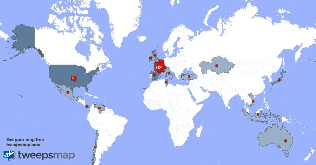 ispidi02's tweet image. I have 2 new followers from France last week. See tweepsmap.com/!ispidi02