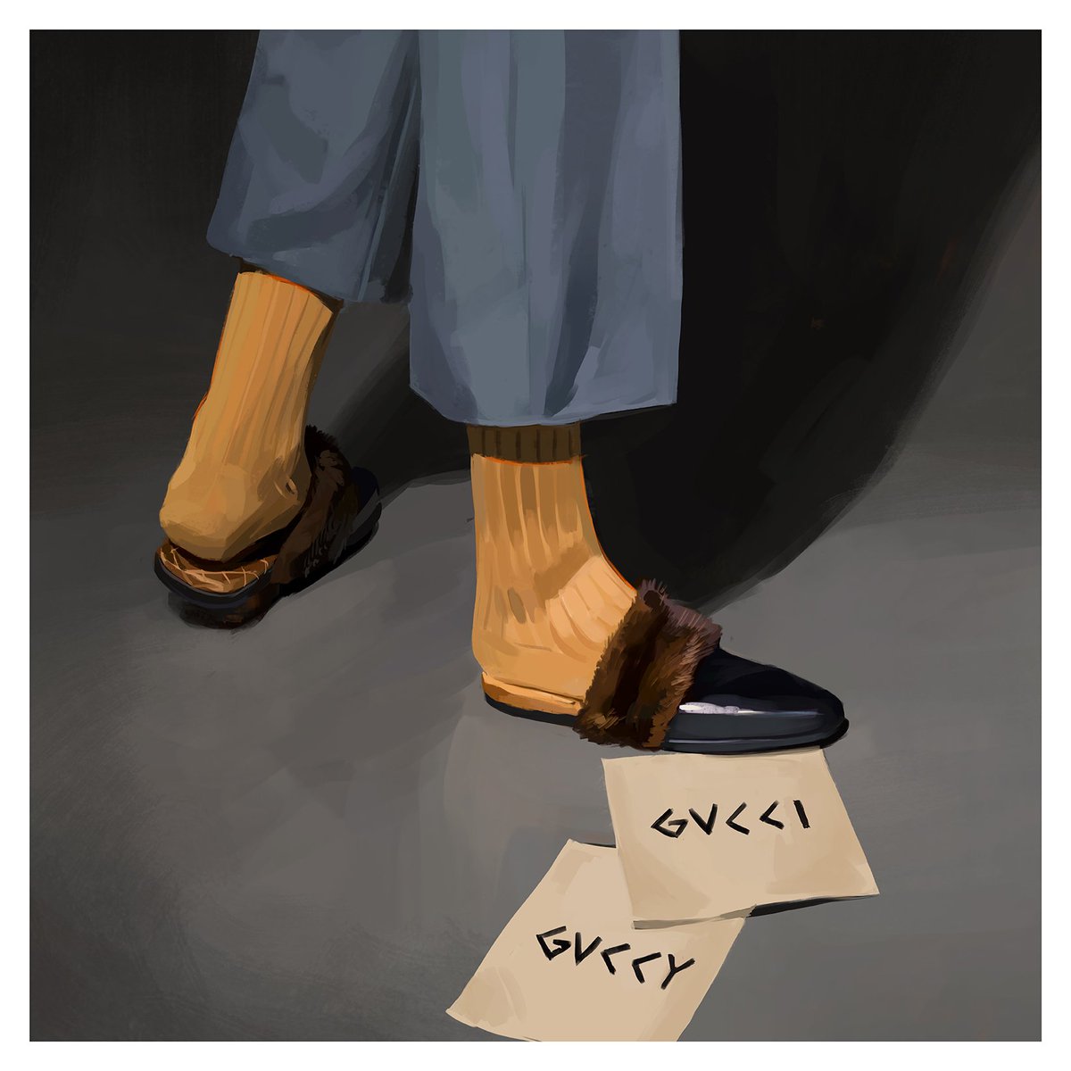 gucci house slippers